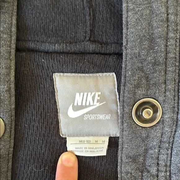 Nike Charcoal Sportswear Jacket - Picture 2 of 5